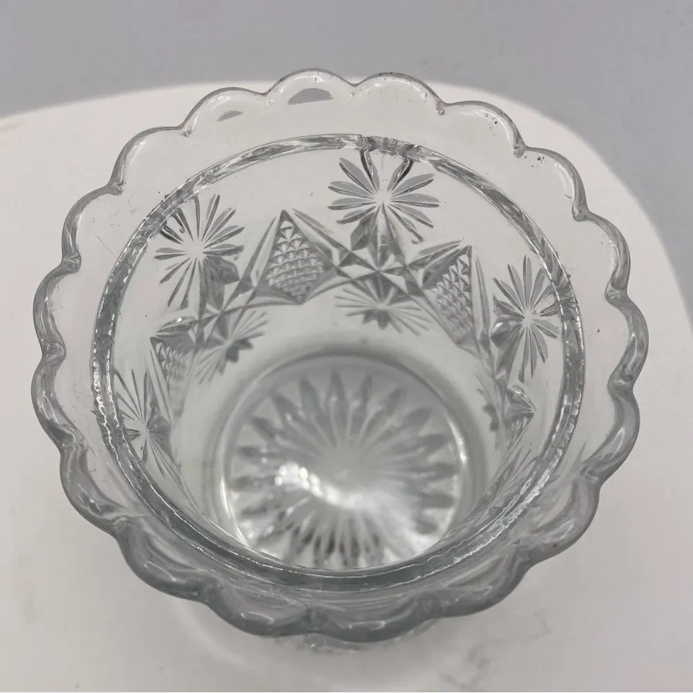 Vintage Westmoreland Glass Clear Spooner Pressed Glass